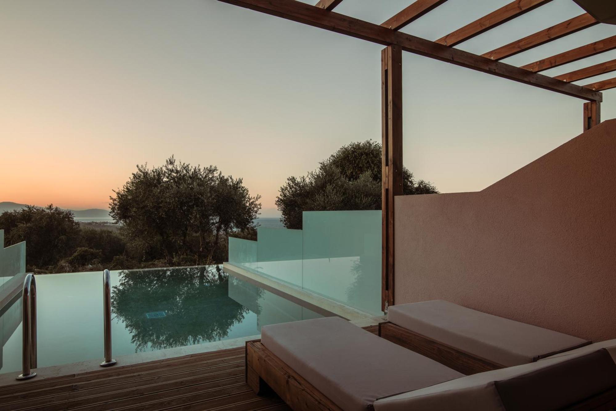 Elegance Luxury Executive Suites - Adults Only Трагаки Экстерьер фото